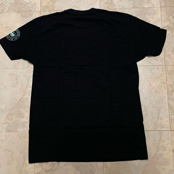 Men's Mitchell & Ness Black Charlotte FC Minted Established T-Shirt Size Large - Picture 7 of 7